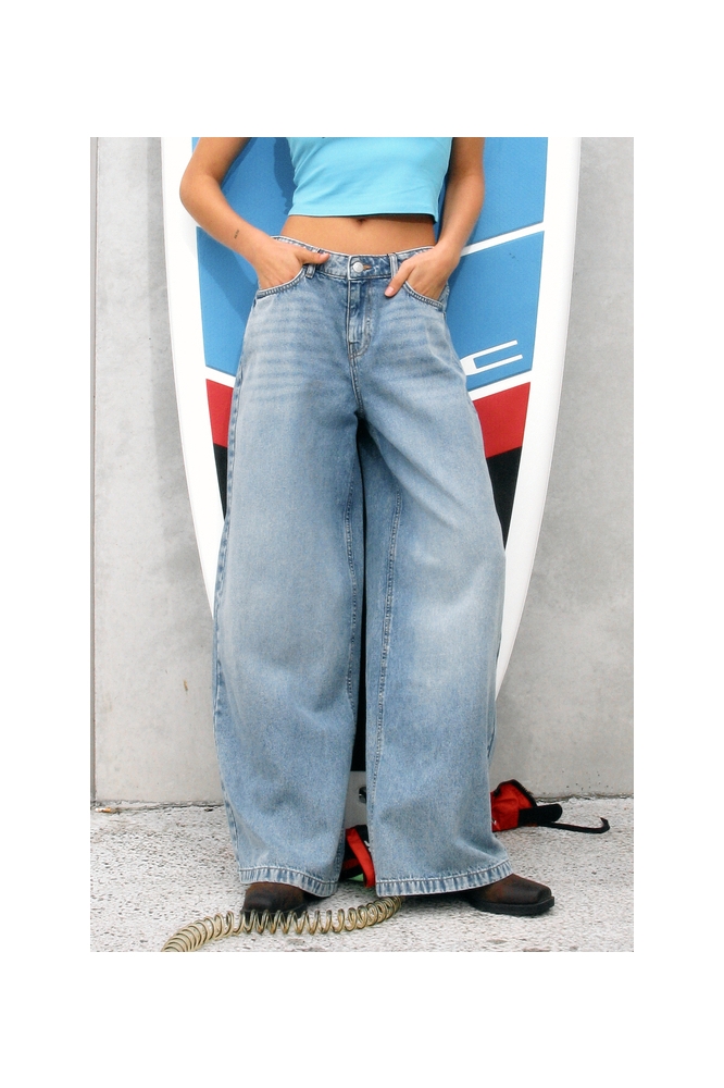 NMWINDIE NW LOOSE JEANS AZ411LB 27034083 LIGHT BLUE DENIM